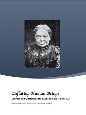 cover image of Deflating Human Beings